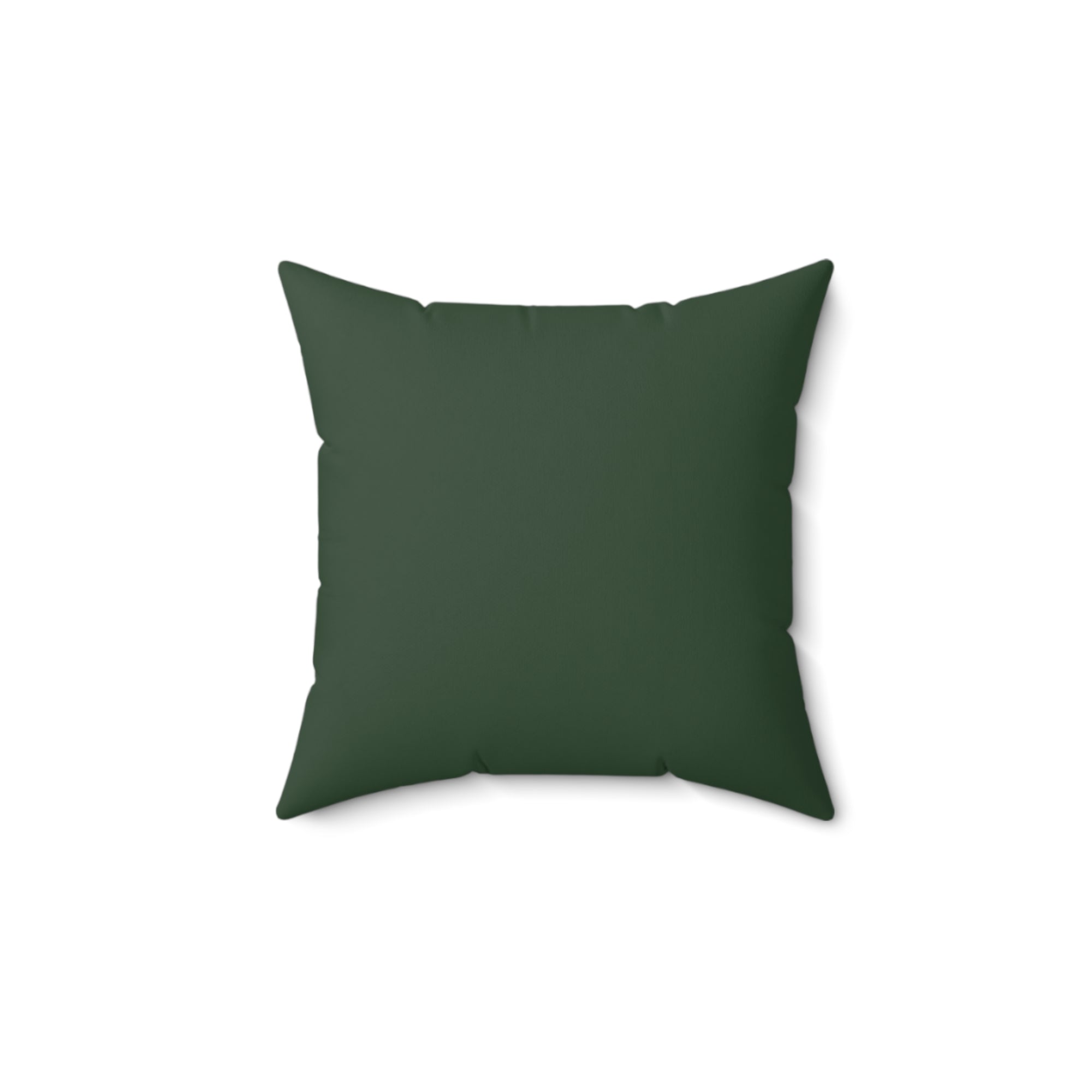 SIT DOWN AND SHUT UP Faux Suede Square Pillow