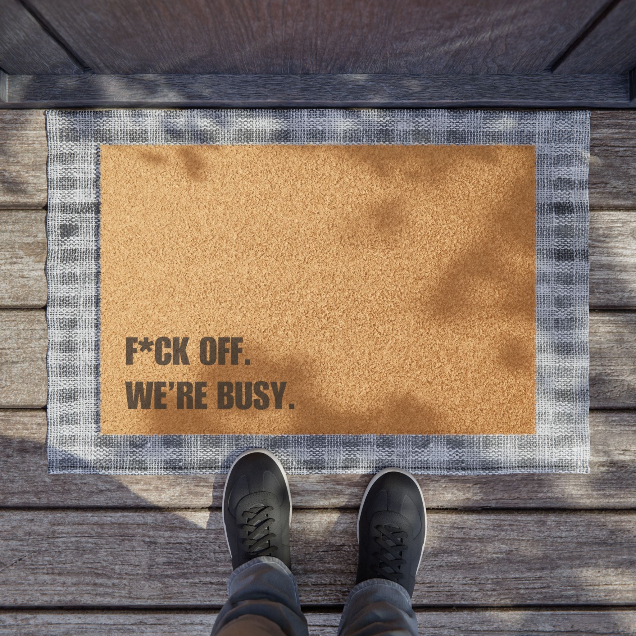 F*ck Off We're Busy Doormat