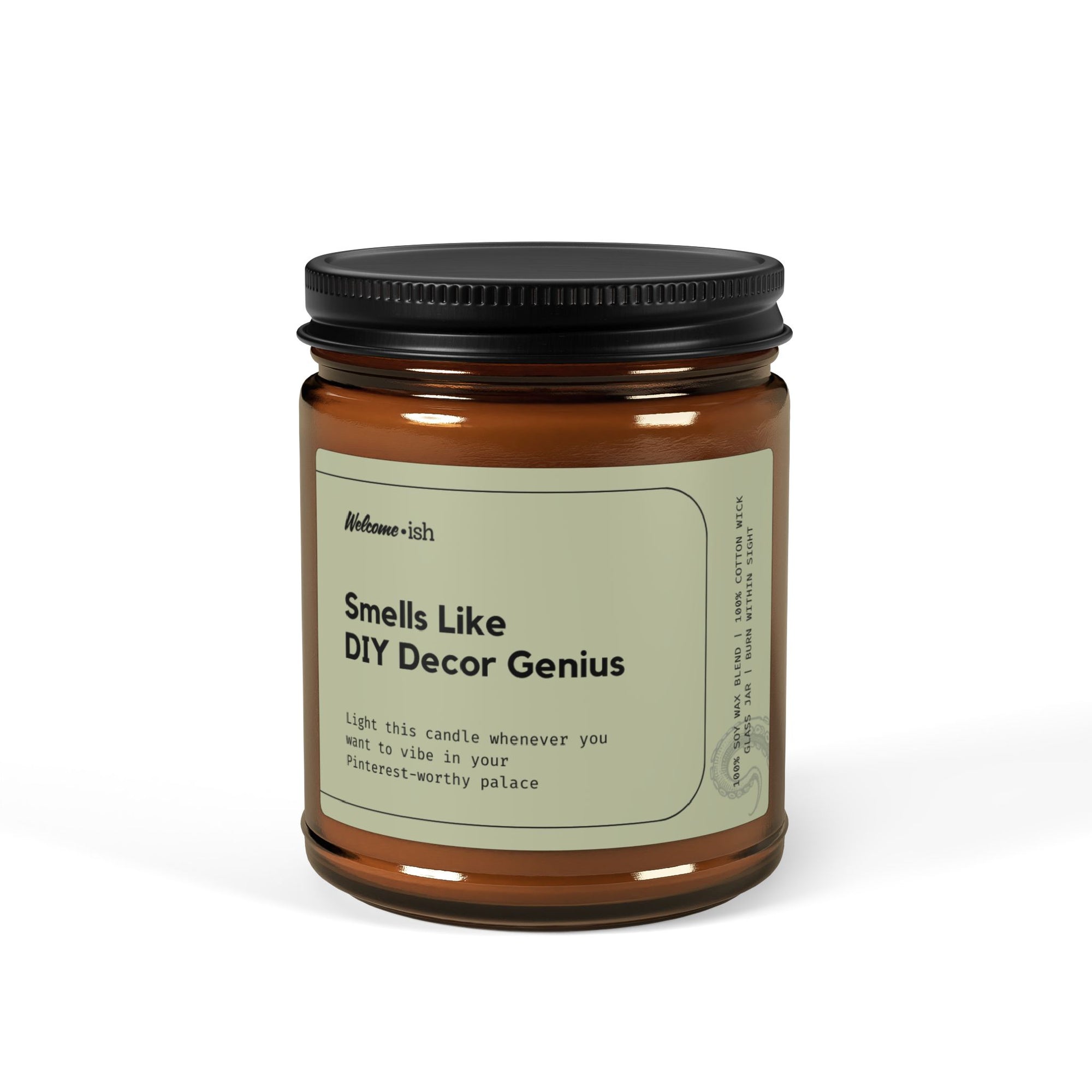 Smells Like DIY Decor Genius Scented Soy Candle