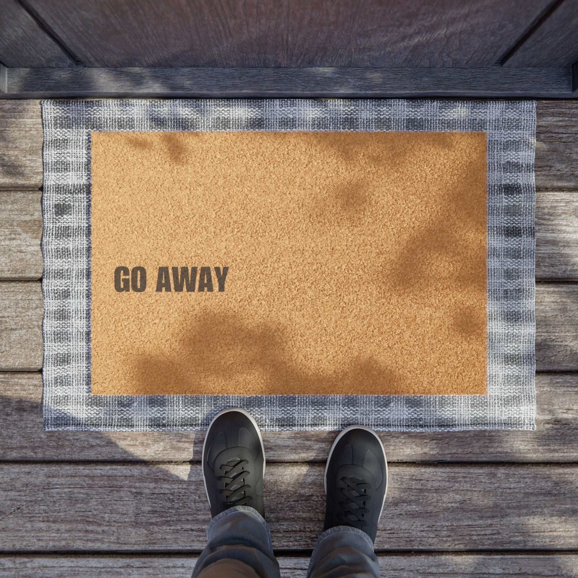 Go Away Doormat