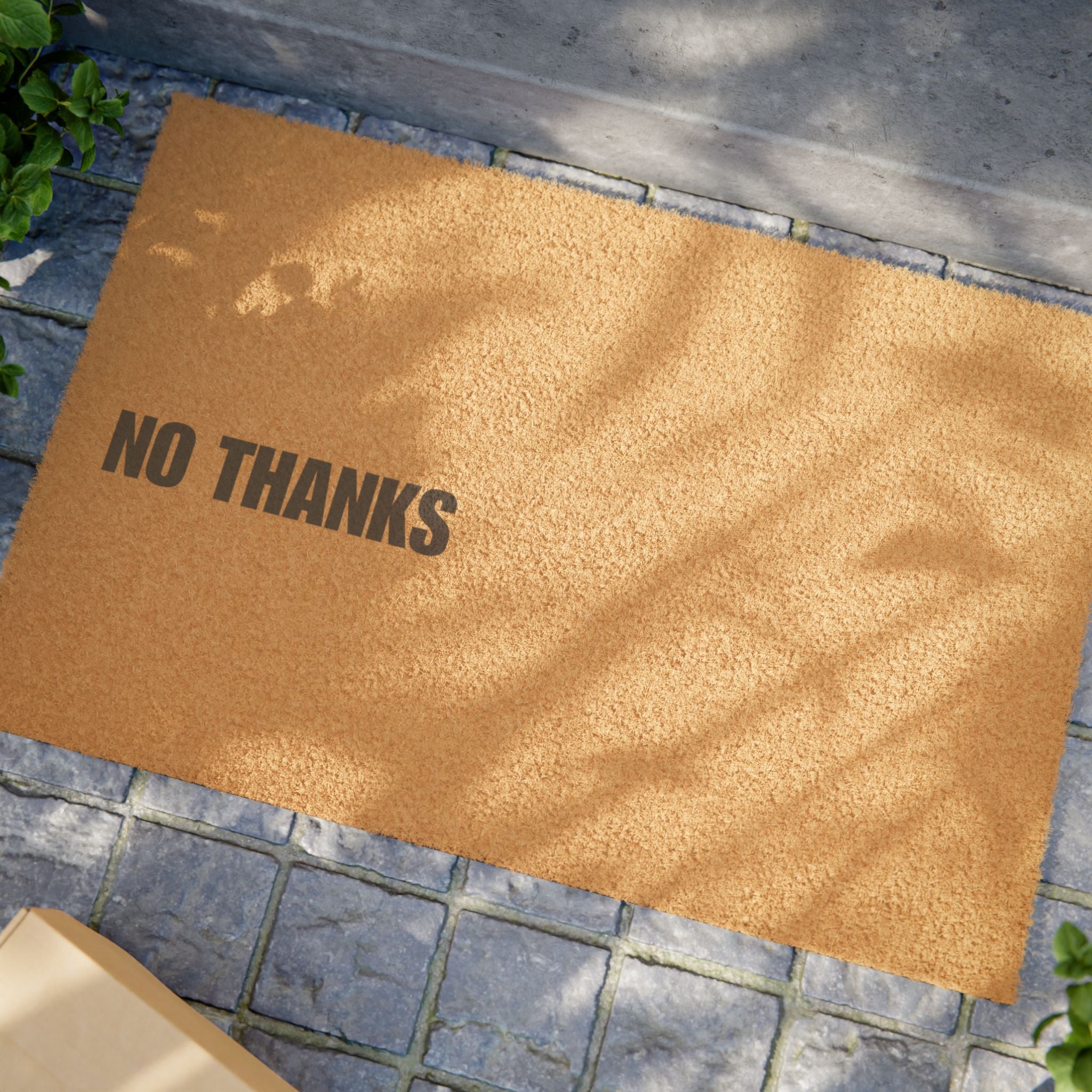 No Thanks. Doormat