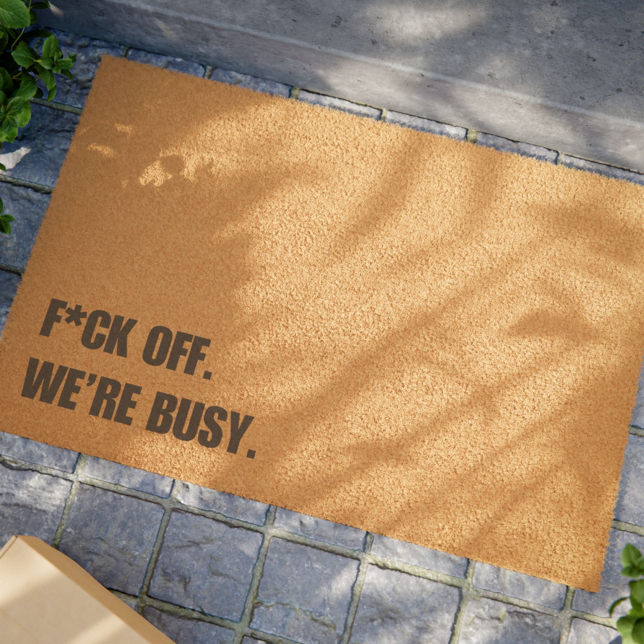 F*ck Off We're Busy Doormat