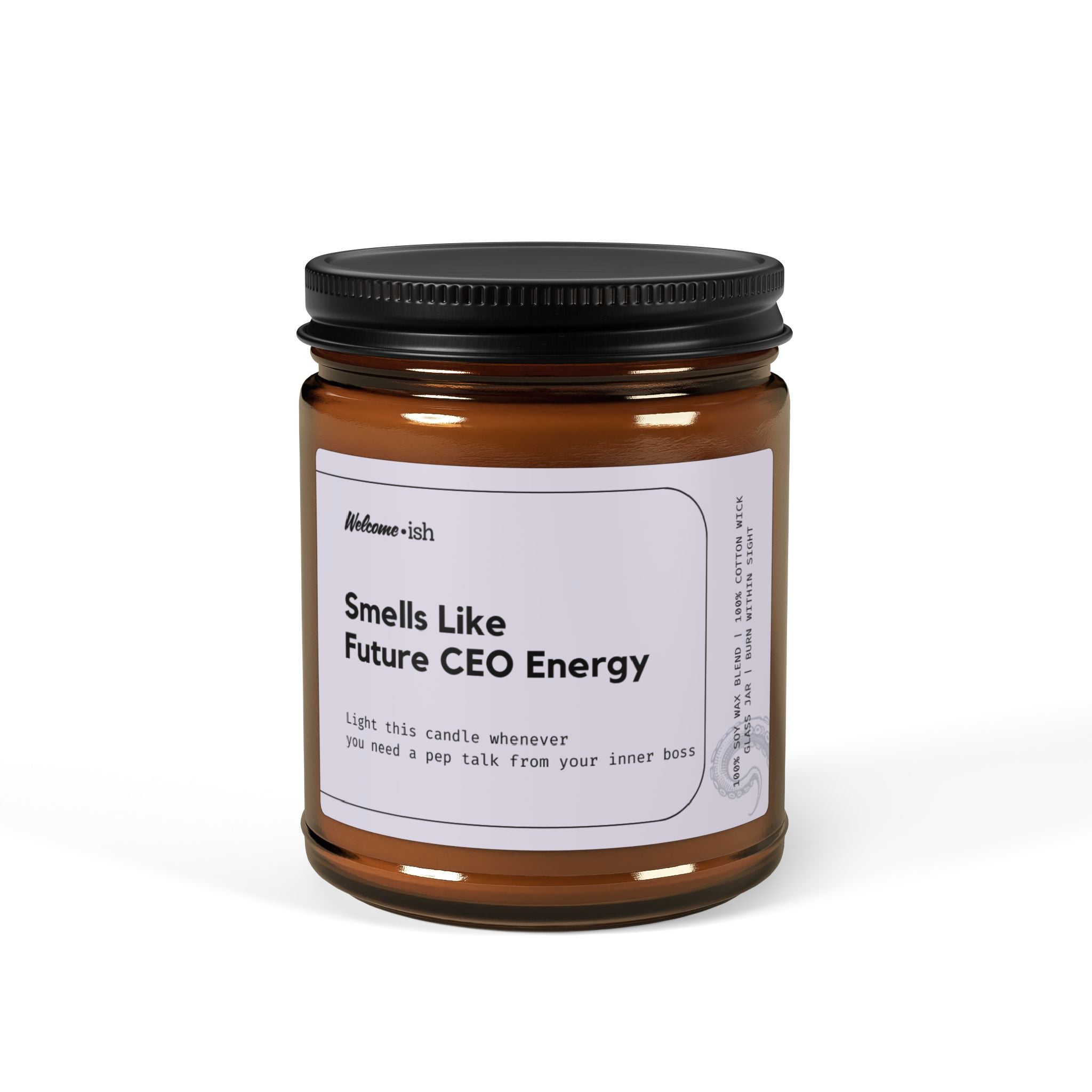 SMELLS LIKE FUTURE CEO ENERGY Scented Soy Candle