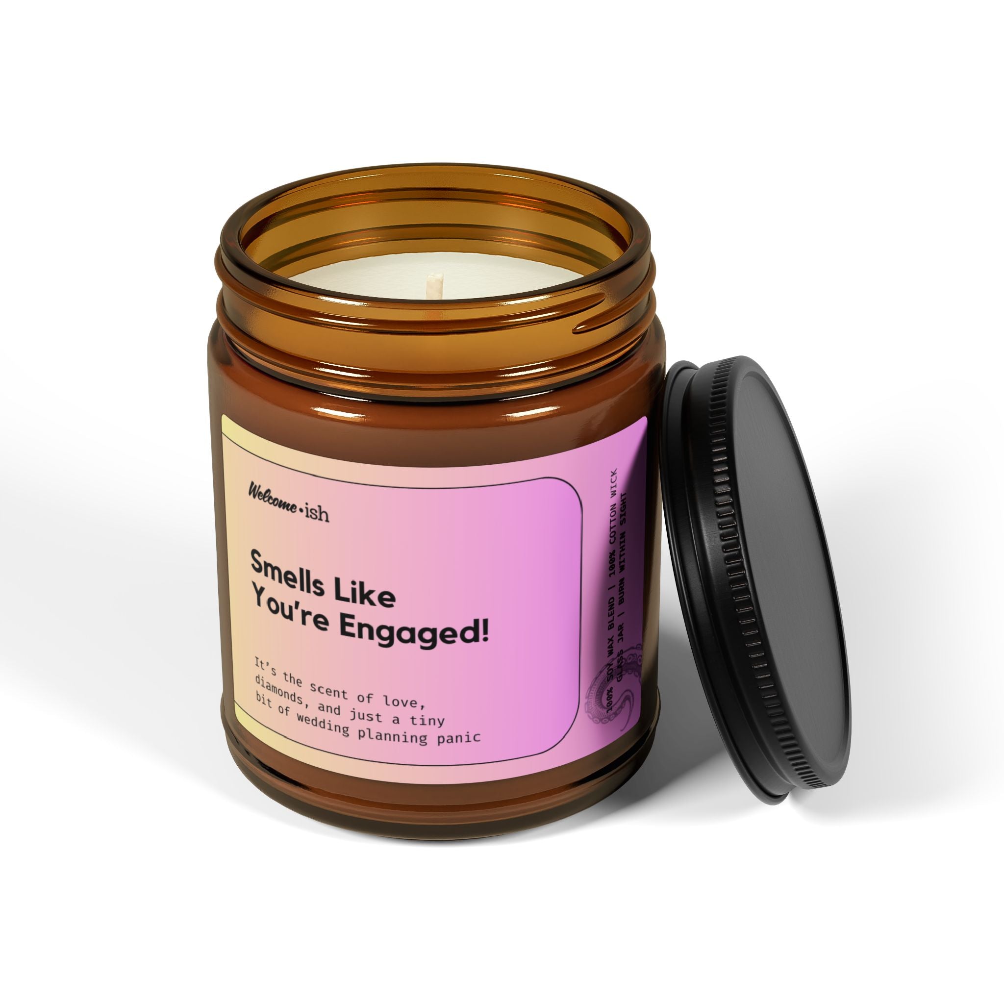 Smells Like You're Engaged! Scented Soy Candle